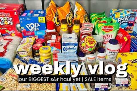 Our biggest S&amp;R Haul Yet + S&amp;R Grocery Shopping Highlights | CnV Lifestyle