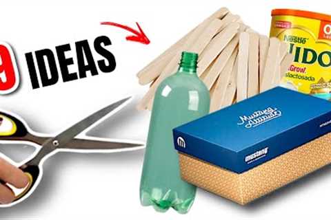 9 Easy Ideas and USEFUL | How to reuse Recycled Items at Bathroom