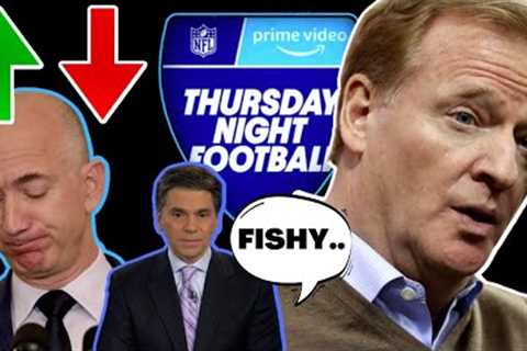 NFL TNF Ratings DELAY REEKS of FISHY BEHAVIOR as Amazon Prime Celebrates BIG Numbers?