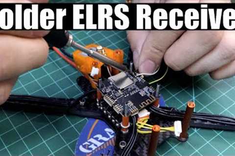 How to Solder ELRS Receiver on a DarwinFPV Drone 😎