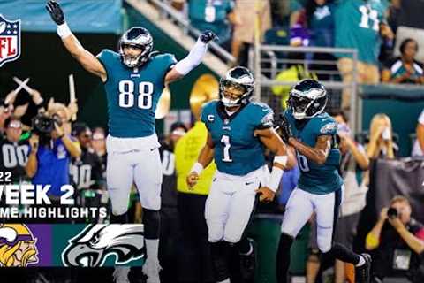 Minnesota Vikings vs. Philadelphia Eagles | 2022 Week 2 Highlights