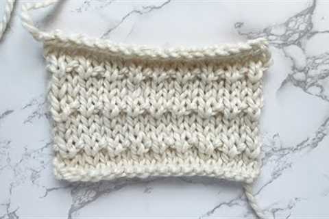 How To Knit The Andalusian Stitch