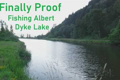 Finally Proof Fishing Albert Dyke Lake