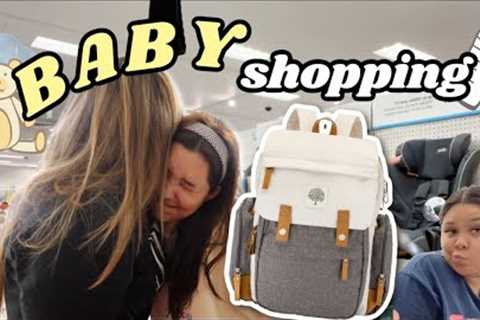 SHOPPING FOR BABY 🧸 + SURPRISING OUR PREGNANT FRIENDS