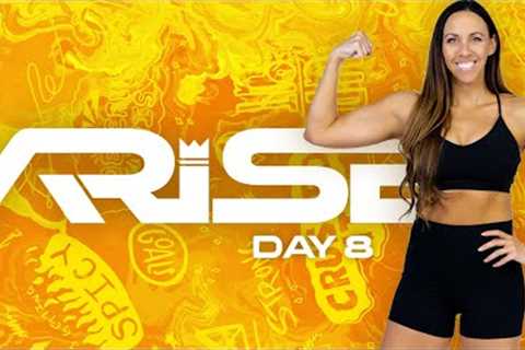30 Minute Upper Body Burnout &amp; Core Workout | ARISE - Day 8