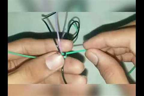 how to make scooby styling string keychain @unique things 🤯🤯