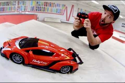 CHEAPEST RC CAR ON AMAZON! (In The Skatepark)