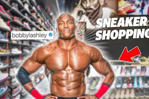 WWE'S Bobby Lashley Goes Shopping For Sneakers With COOLKICKS