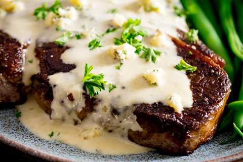 How to Make Blue Cheese Mustard For Steaks