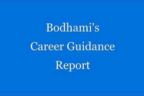 Bodhami's Career Guidance Report Illustration