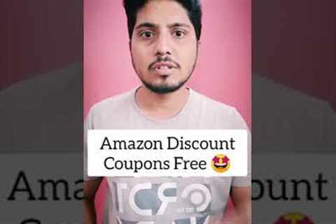 Get Amazon Free Discount Coupons 🤩 Discount Coupons For Online Shopping 🛍️ #tech #shopping #trick