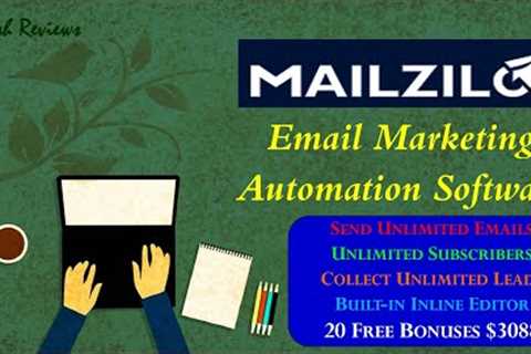 Mailzilo Review: Email Marketing Automation Software That Allows You To Create, Send, Track &amp;..