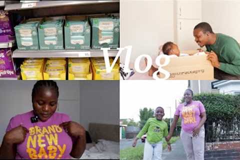 Vlog: groceries shopping for baby supply for the first time postpartum