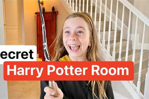 The Ultimate SECRET Harry Potter Room!