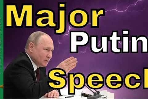 Imminent Speech Regarding The War In Ukraine