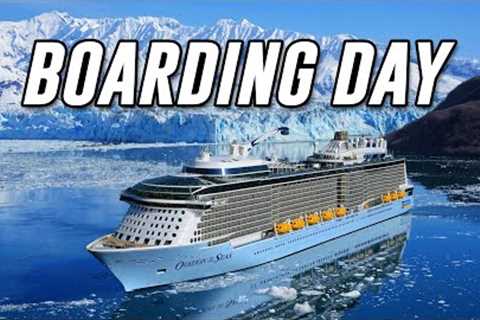 BOARDING THE SHIP! | Alaska Cruise Day 1