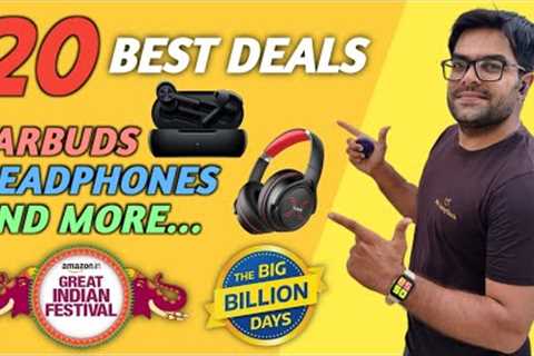 Amazon Great Indian Festival &amp; Flipkart Big Billion Days 2022 Best Deals on Earbuds &amp;..
