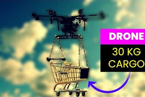 Delivery Drone to Carry 30 Kg (66 Lbs) of Cargo | Future Technology &amp; Science News 111