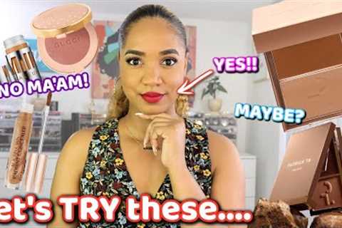 GET READY WITH ME | TRYING Patrick Ta Crème Foundation + *NEW* Makeup