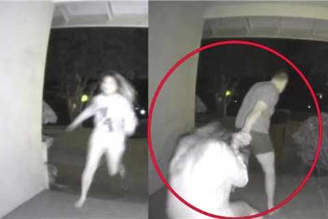 TOP 10 DISTURBING MOMENTS CAUGHT ON DOORBELL CAMERA (PART 3)