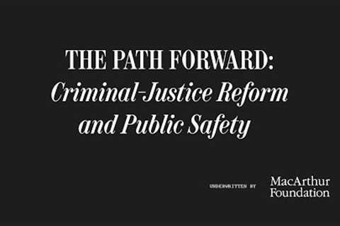 How Can Criminal-Justice Reform Move Forward? (With Ron Brownstein) | The Atlantic Festival 2022