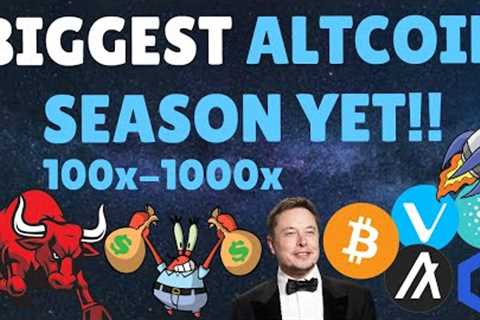 ALTCOIN SEASON IS UPON US 100X - 1000X! 🔥 | CRYPTO NEWS | BITCOIN NEWS | ALTCOIN NEWS
