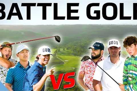 Our First 3v3 Golf Match In The Good Good Cup...