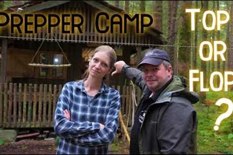 👆 Crisis preparedness expert assesses my prepper hut 🧐​😲​ - The harsh verdict 🦊​ Be prepared⚠️