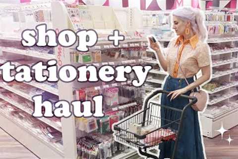 ASMR back to school shop with me! 🌷