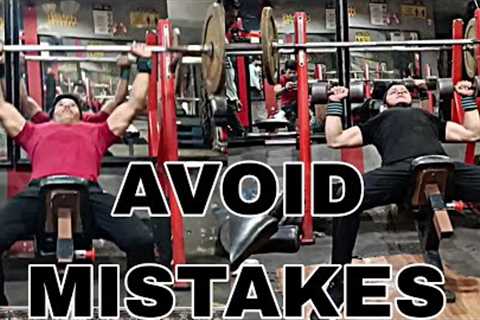 HOW TO DO INCLINE BENCH PRESS //  TIPS FOR CHEST WORKOUT 💪// AVOID MISTAKES IN GYM 💪 #trending..
