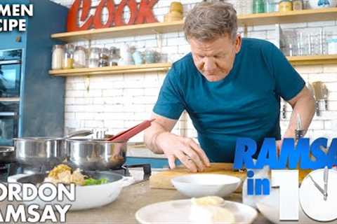 Homemade Ramen Made Quick | Gordon Ramsay