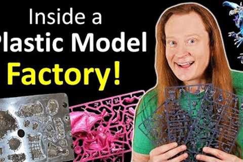 How Models are Made: Injection Molding Hard Plastic Sprues - HIPS Polystyrene Minis.