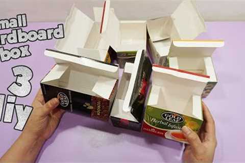 ✅ 3 Things To Make with Small Cardboard Boxes Ideas-DIY CARDBOARDS