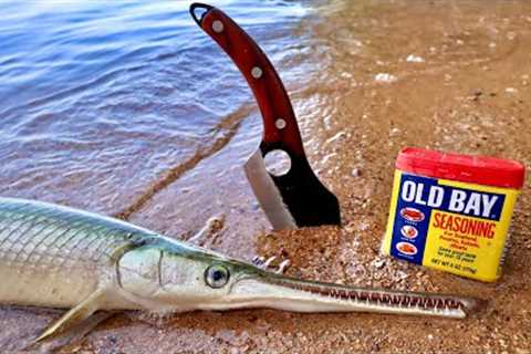 Gar Catch n' Cook - Delicious Trash Fish???