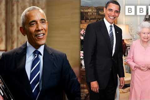 Barack Obama’s fond memories of HM Queen Elizabeth II | BBC