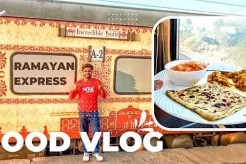 Ramayan Express Food Vlog | Bharat Gaurav Tourist Train Vlog | IRCTC Train Food Review
