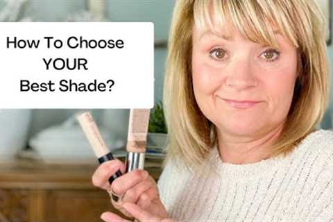 How To Choose The Best Foundation Shade - Mature Makeup Tutorial