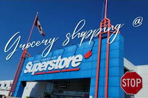 Grocery shopping @ SUPERSTORE