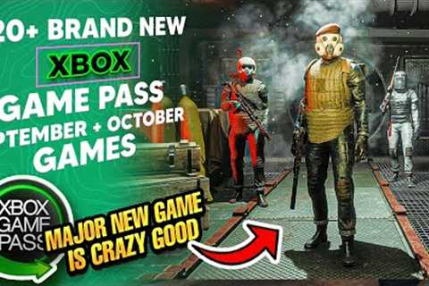 20+ NEW XBOX GAME PASS GAMES REVEALED - OCTOBER &amp; FINAL SEPTEMBER GAMES