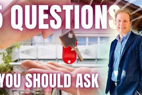 5 GREAT Questions First Time Home Buyers Should Ask - Home Buying Tips