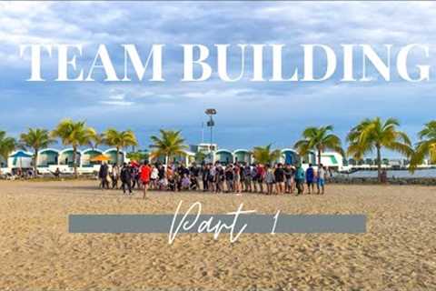 BEACH TEAM BUILDING ACTIVITIES | LagubVlog by Gab Belgera
