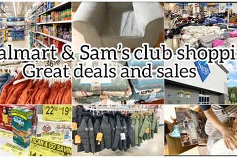 Shopping at sam’s club &amp; Walmart/haul and unboxing
