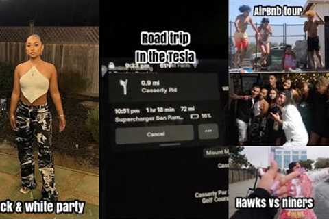 Weekend In My Life (road trip, bday party, &amp; NFL game)