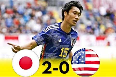 Japan vs USA 2-0 Goals &amp; Highlights | Friendly 2022