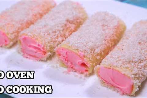 Just 5 Minutes Dessert with few Ingredients | Instant &amp; Easy Dessert Recipe | Only 3 ingredients