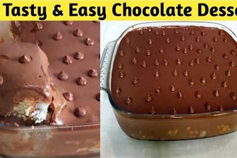 Chocolate Dessert Recipes| Chocolate Dessert Recipe Melt in Your Mouth/Easy Dessert recipe/ Dessert|