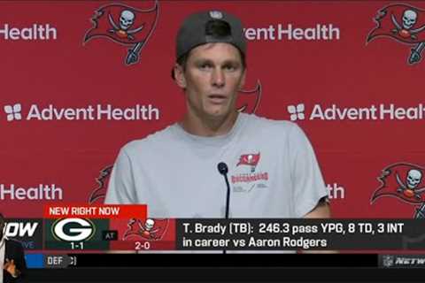 NFL NOW | I will bring GronK &amp; AB return Tom Brady on Buccaneers' offense vs Packers Week 3