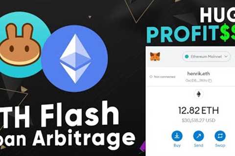 I Make over 10 Ethereum a day from my flash loan arbitrage tool. Free Code.