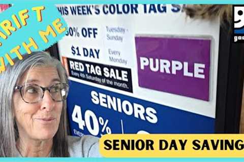 Senior Day Savings at Goodwill - Thrift With Me in Las Vegas