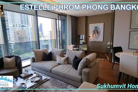 Stylish FENDI INTERIOR DESIGN 2 Bedroom Condo for Sale Bangkok Estelle Phrom Phong Pet Friendly
